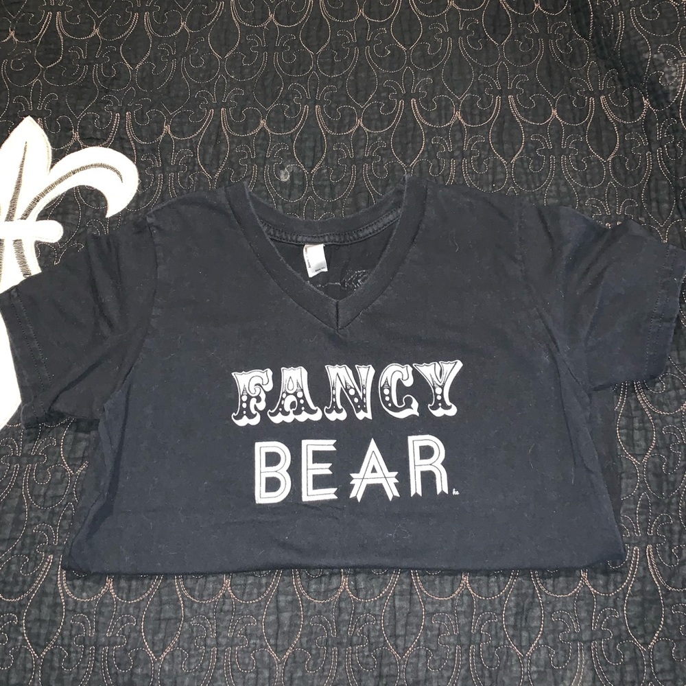 Fancy Bear V-Neck shirt! Size 10!